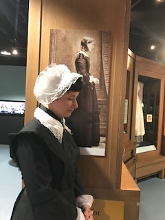The A/R/Tographer, pictured here in March of 2017, at the Florence Nightingale Museum in London, England.